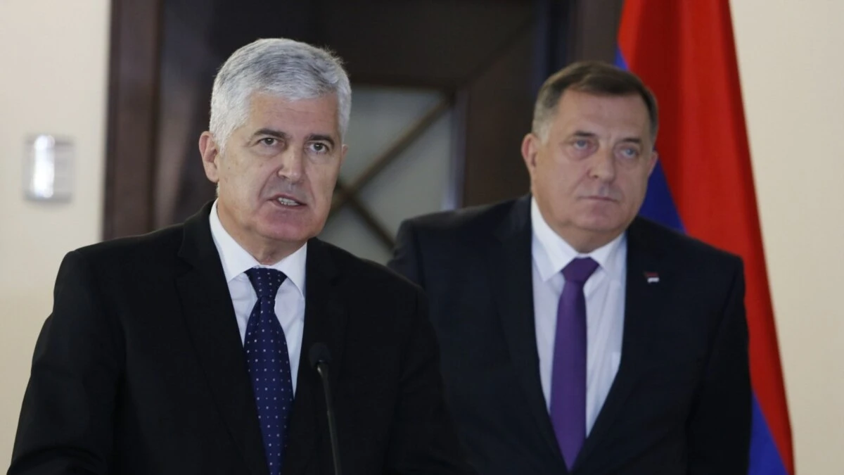 Dodik u razgovoru s Čovićem: Najbolje bi bilo da SDA izbacimo iz vlasti