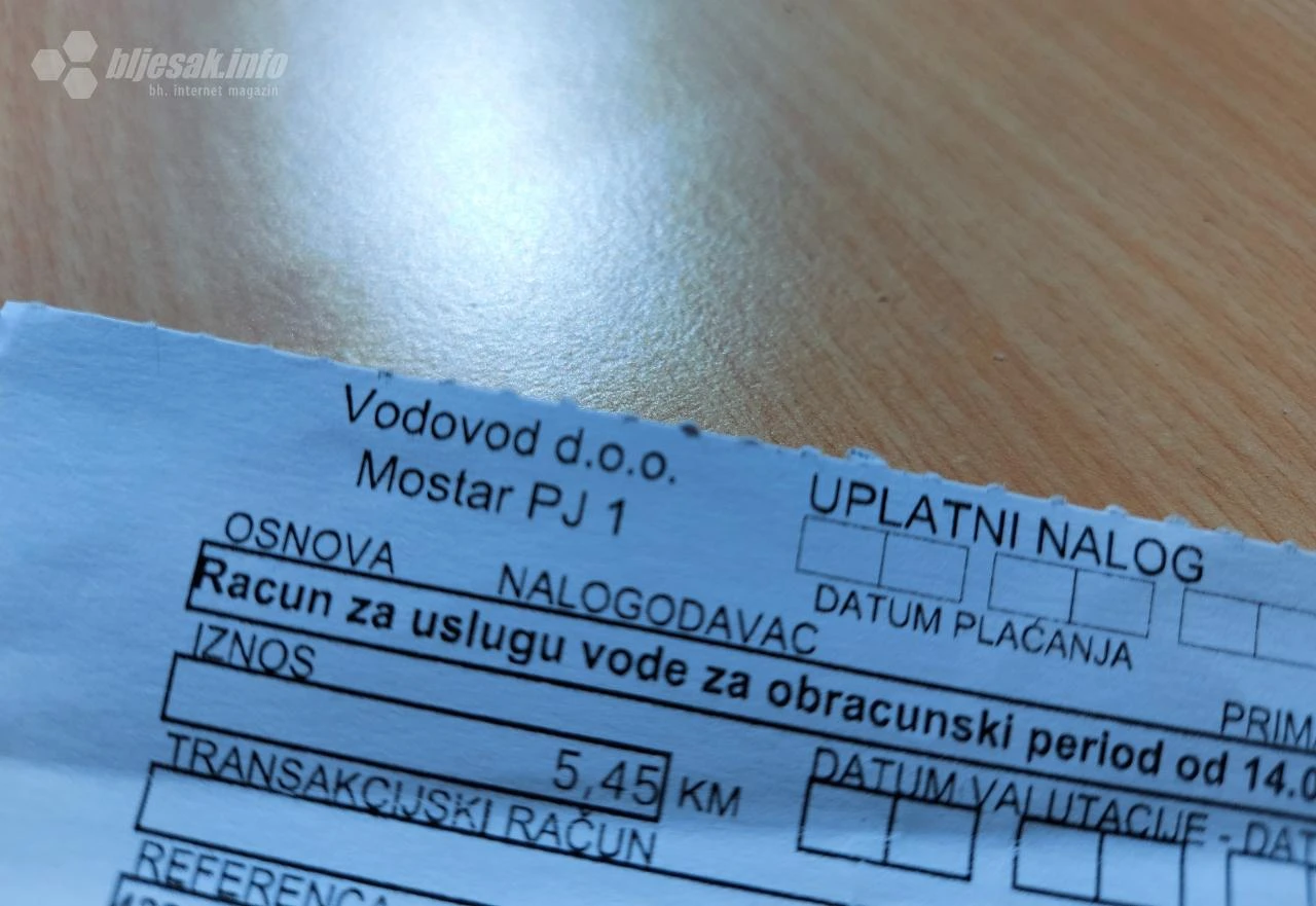 Ipak nove cijene vode u Mostaru