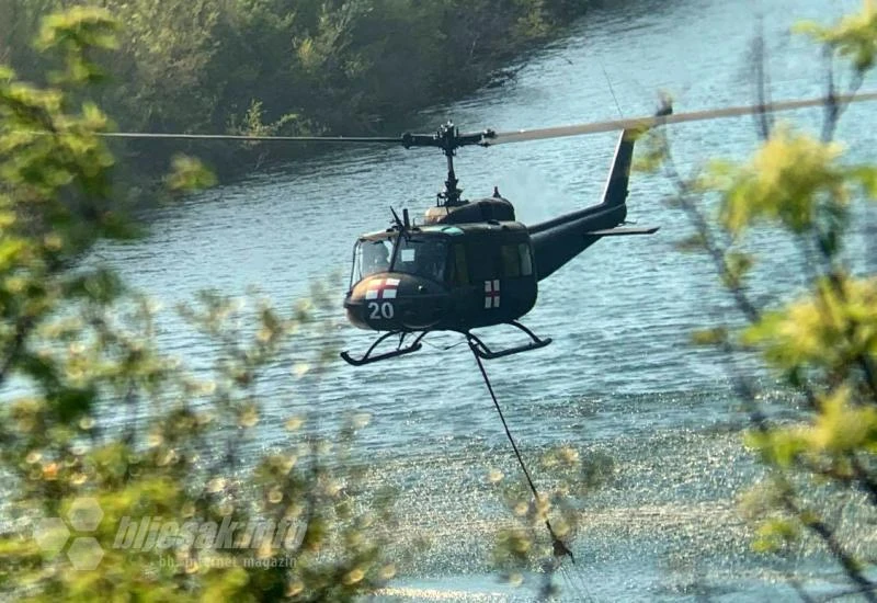 Ugašeni požari u Čapljini, Čitluku i Mostaru; Konjic apelira za nastavak pomoći iz zraka