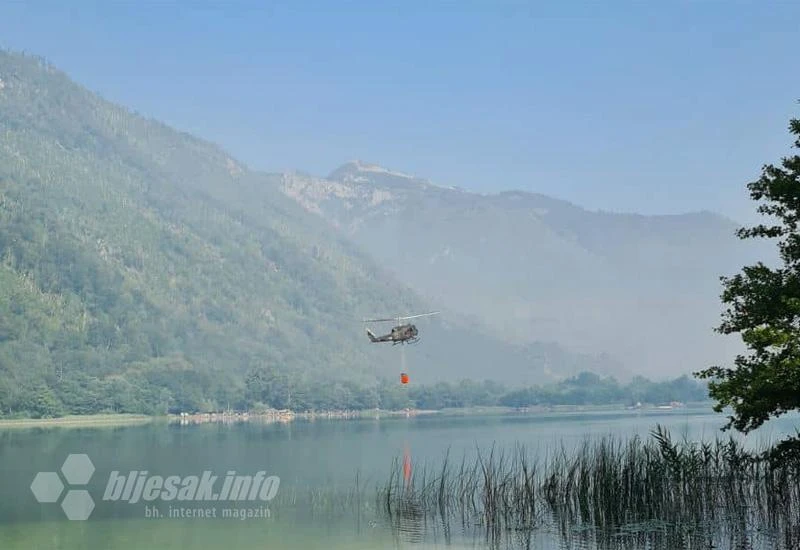 I dalje bukte požari u BiH: Traži se pomoć Hrvatske