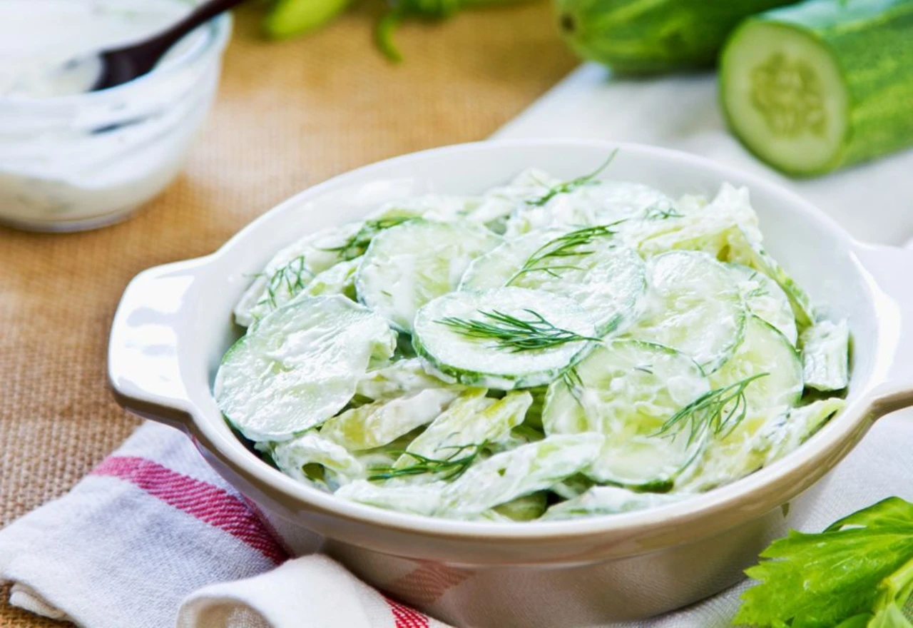 Kremasta salata od krastavaca