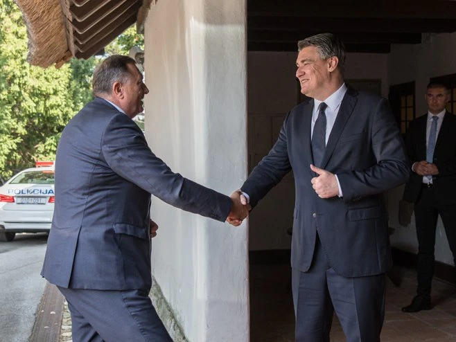 Milanović pričao s Dodikom: ''RS se ne može izvući iz BiH''