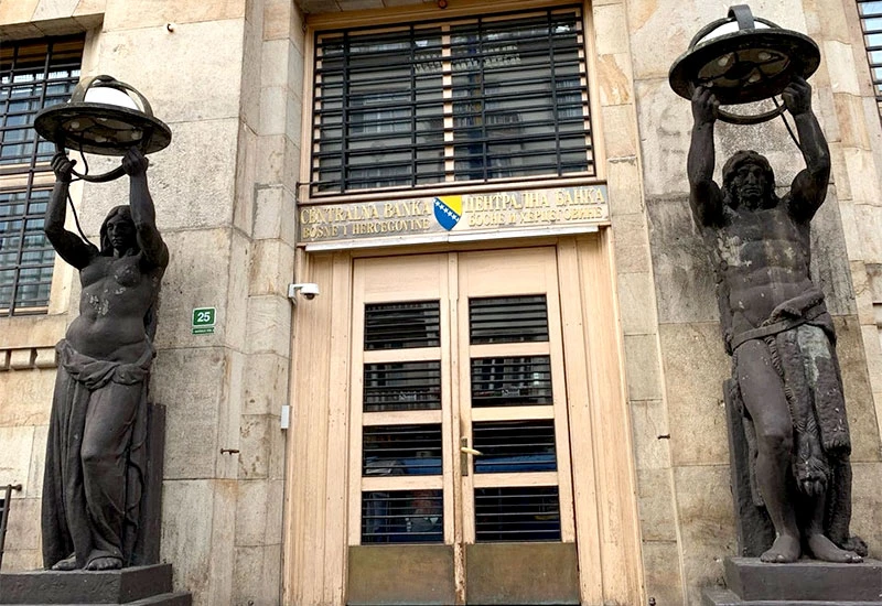 Pada kapital Centralne banke BiH