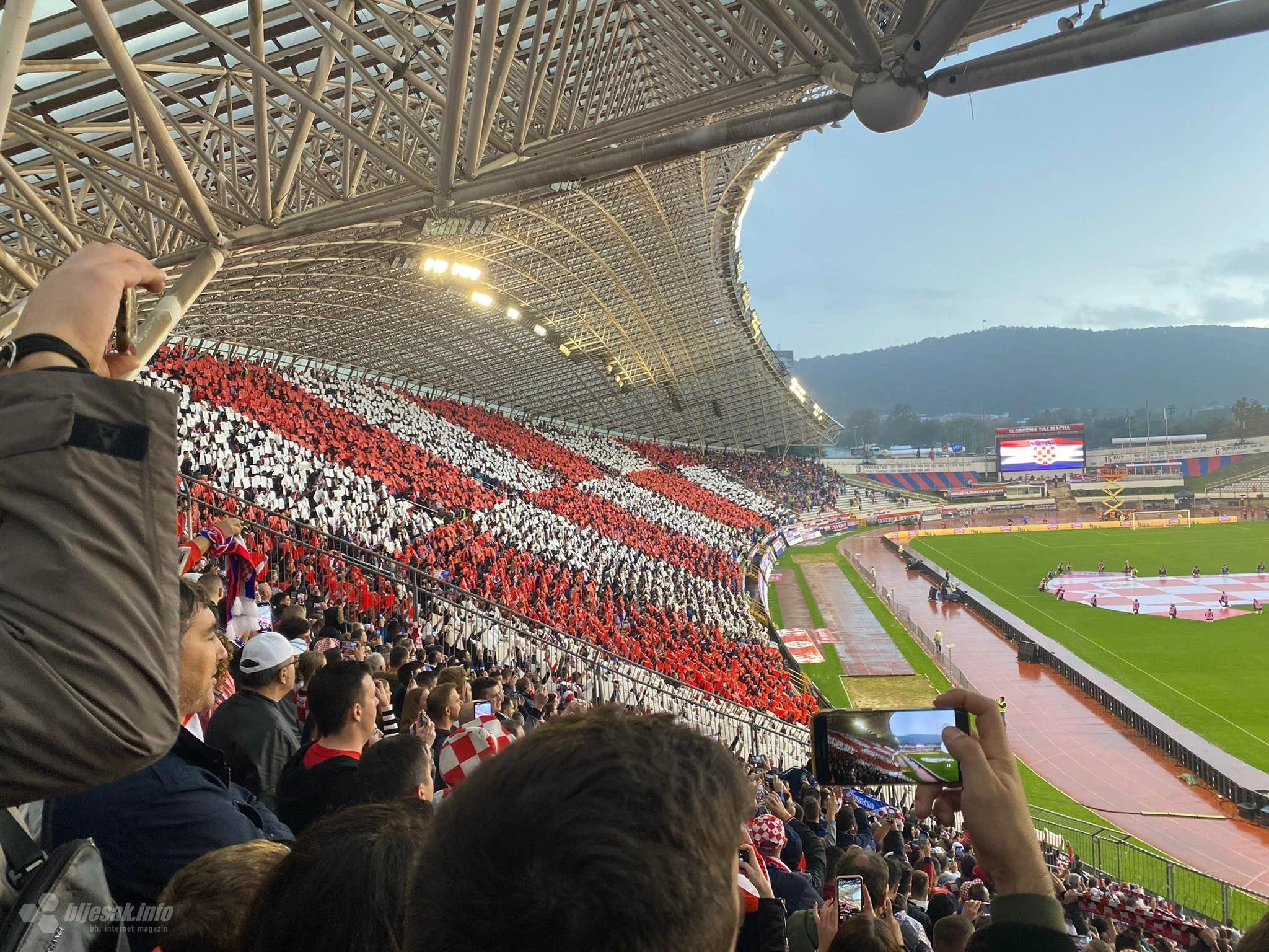 Raspjevani Poljud proslavio plasman na SP 2022.