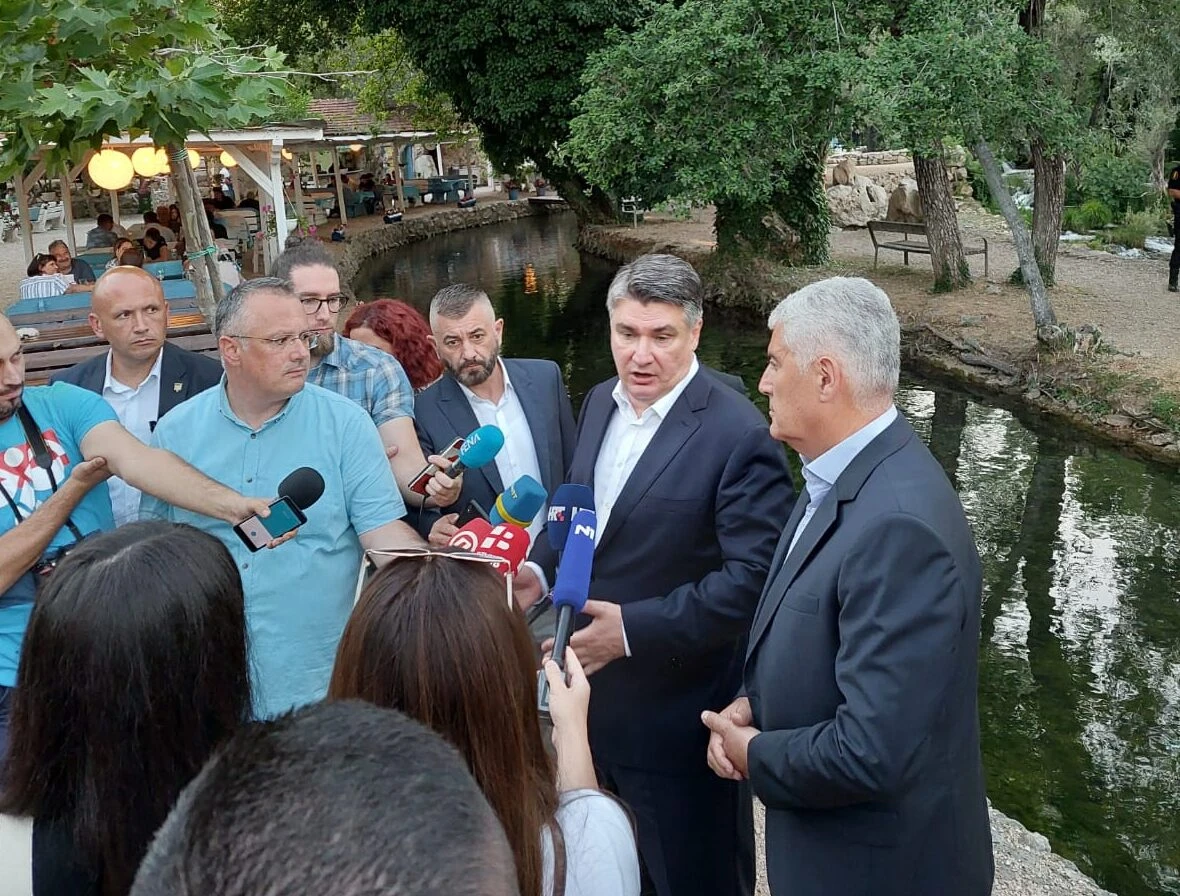 Čović s Milanovićem konstruktivno