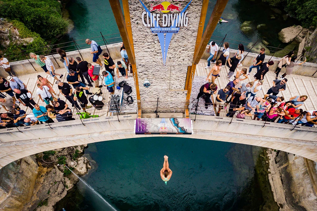S Red Bull Cliff Divinga u Mostaru širom svijeta otišle prelijepe slike
