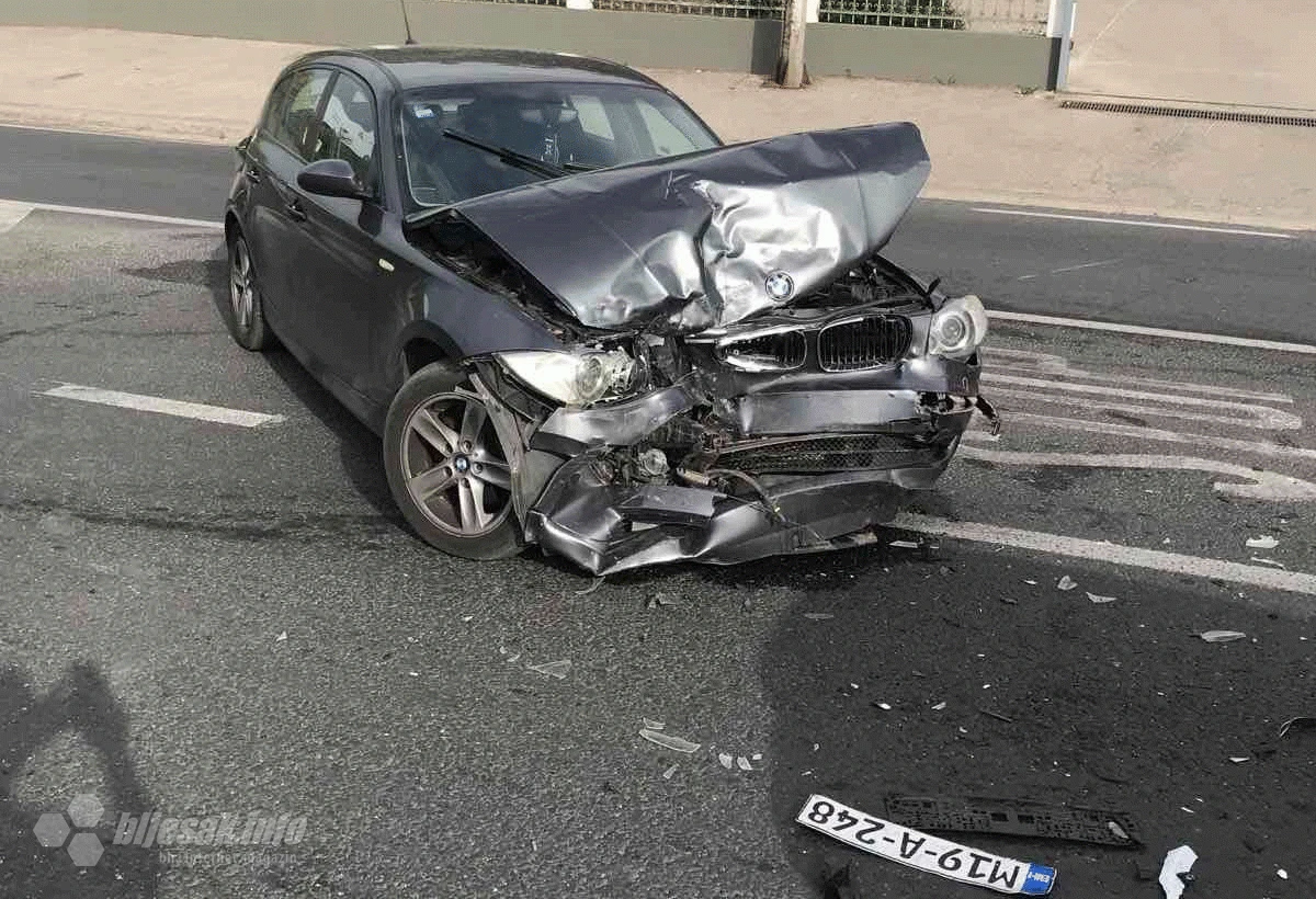 Sudar Hyundaija i BMW-a u Zaliku