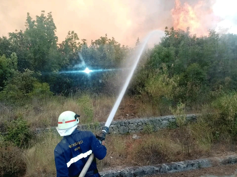 Lokaliziran požar kod Neuma