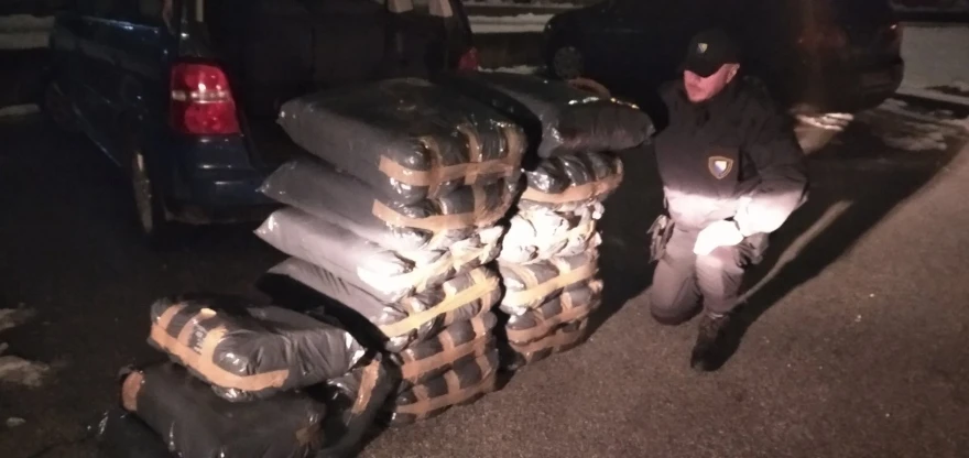 Jablanica: U kamionu mu našli 30 kg duhana