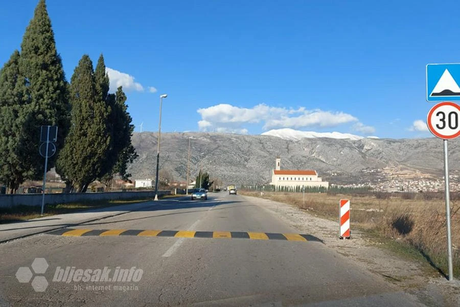 U Rodoču konačno postavljen ležeći policajac