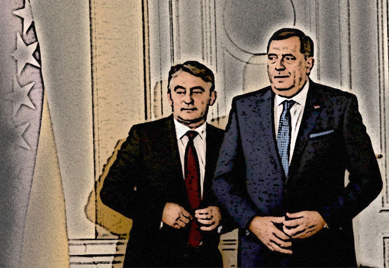 Dodikova čestitka: Komšić je simbol 1. ožujka