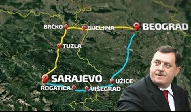Dodik o izgradnji puta Sarajevo - Beograd: Sporazum s Turskom naredna razina
