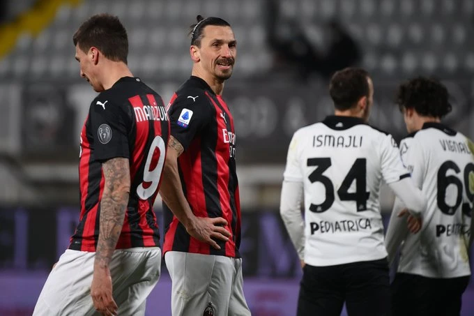Spezia šokirala vodeći Milan svladavši ih 2:0