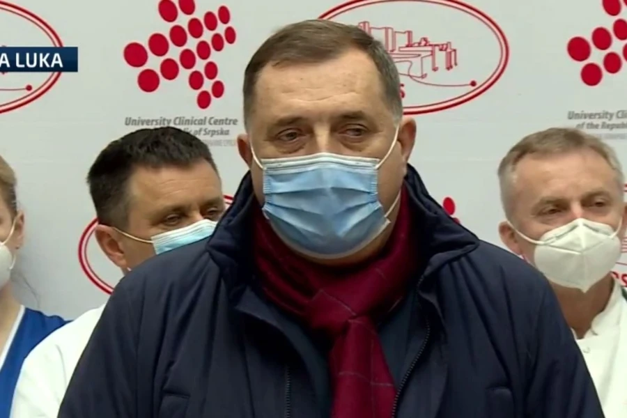 Dodik će se cijepit kada stigne veća količina cjepiva