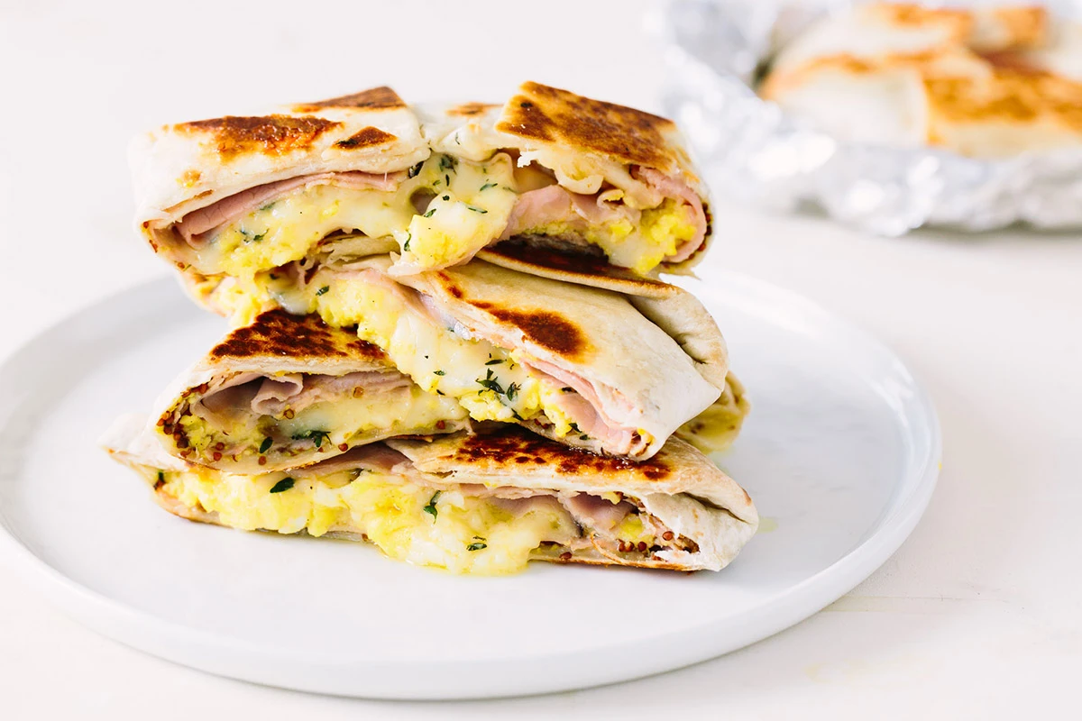 Tortilje s jajima na francuski načln