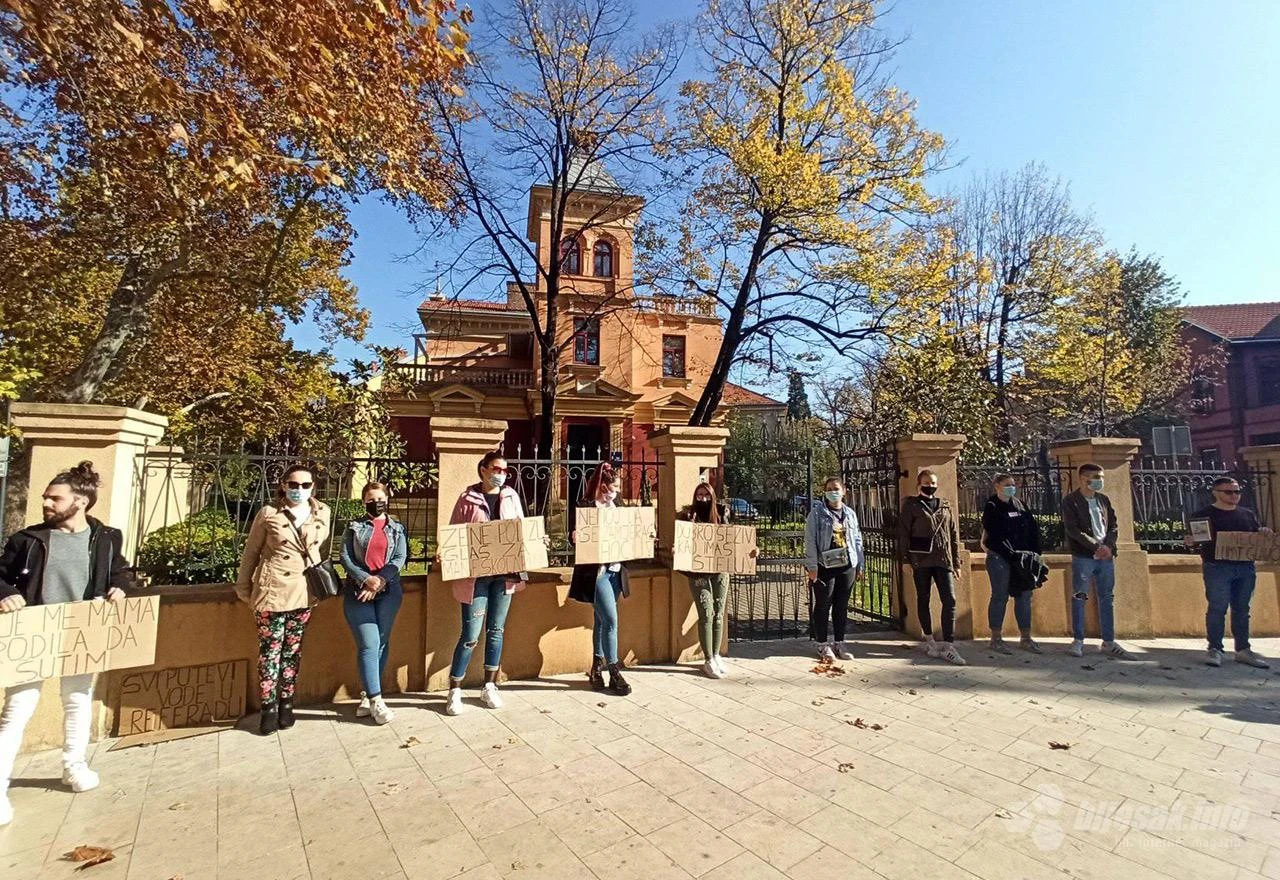 Mlak drugi prosvjed studenata u Mostaru