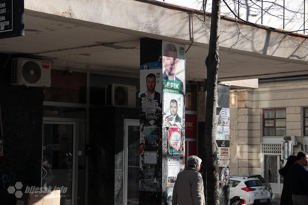 Ljubuški: Stranke pozvane da paze gdje lijepe plakate