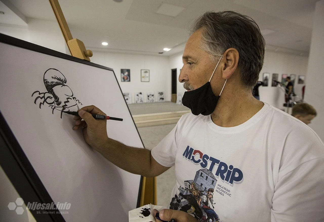 Strip Art festival obilježio vikend u Mostaru