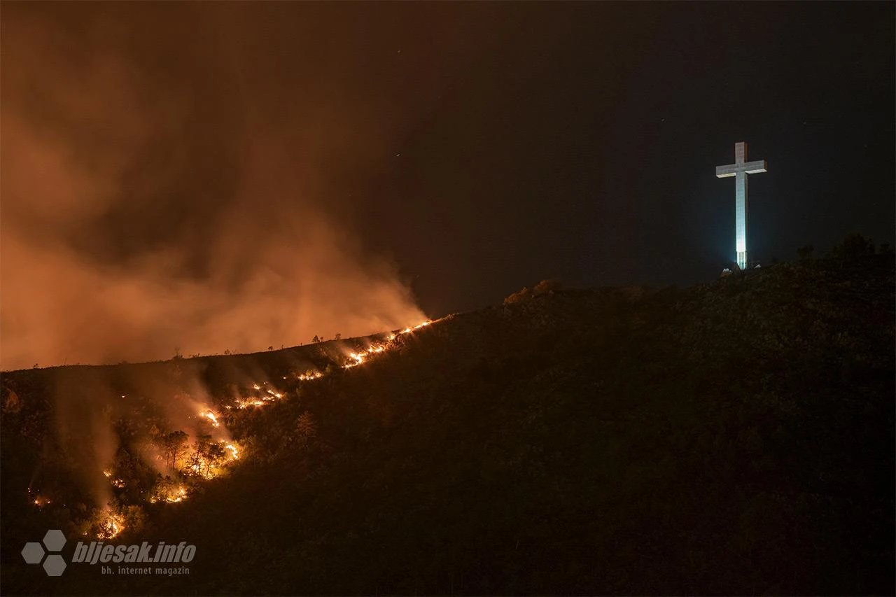 Ugašen požar na Humu