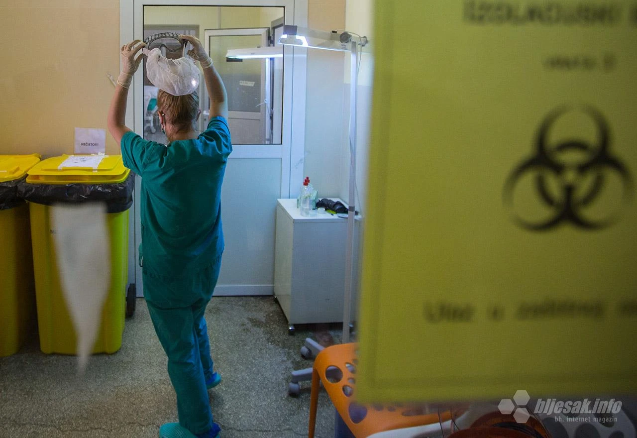 Mostarac preminuo u Covid bolnici, 53 novooboljelih u HNŽ