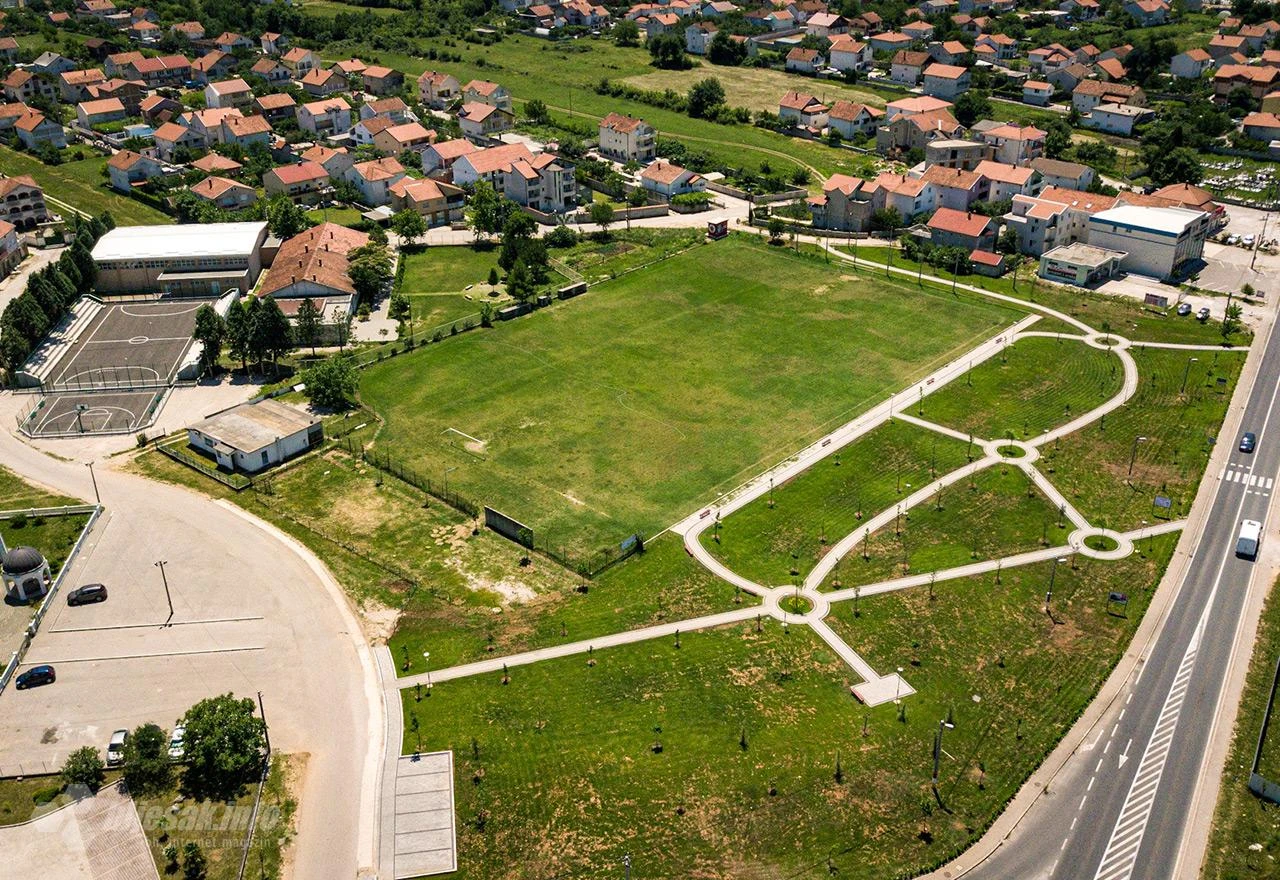 Park u Vrapčićima, pravi ukras uz magistralnu cestu