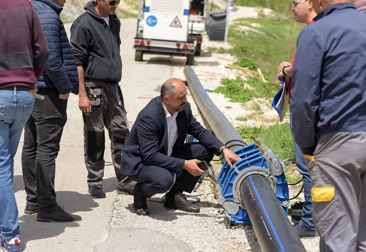 Posuški načelnik provjerio kako teku infrastrukturni radovi u toj općini