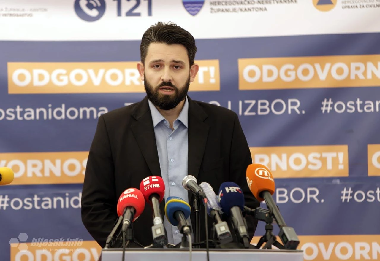 Krizni stožer HNŽ-a prestaje s obraćanjima 