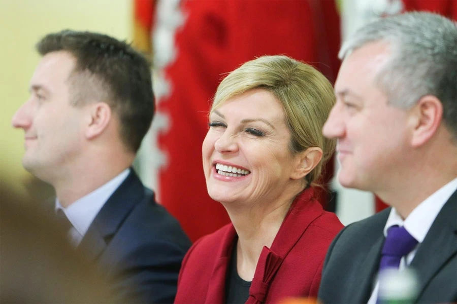 Grabar-Kitarović po uzoru na Mesića