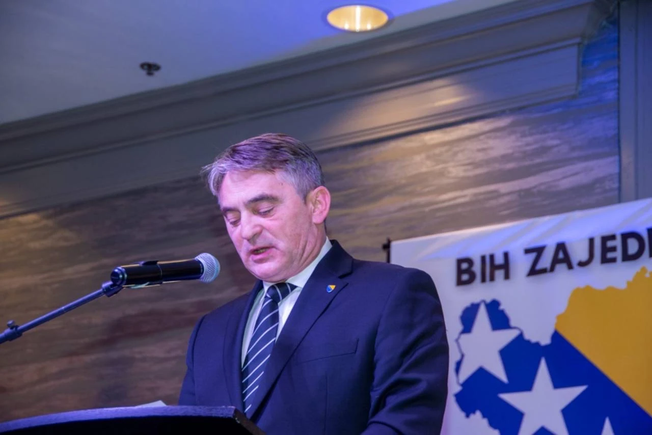 Komšić u Chicagu prisustvovao obilježavanju Dana državnosti BiH i održao govor