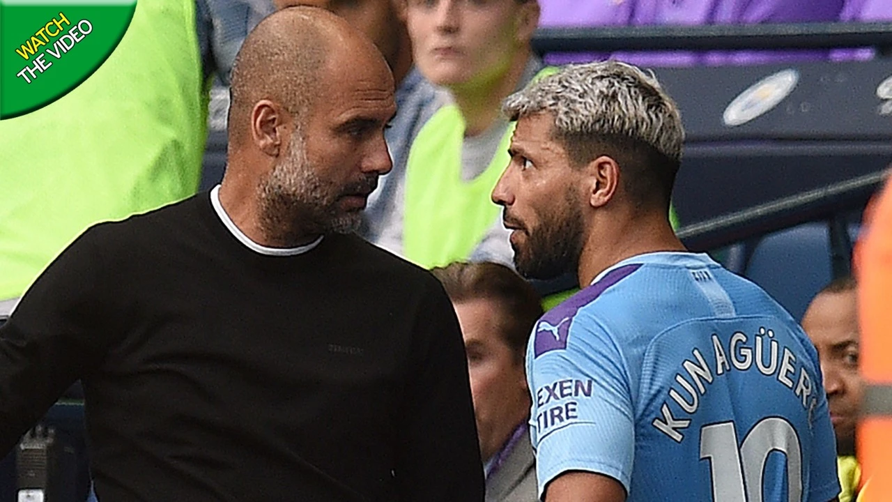 Guardiola se usred susreta s Tottenhamom  ‘zakrvio’ s Aguerom