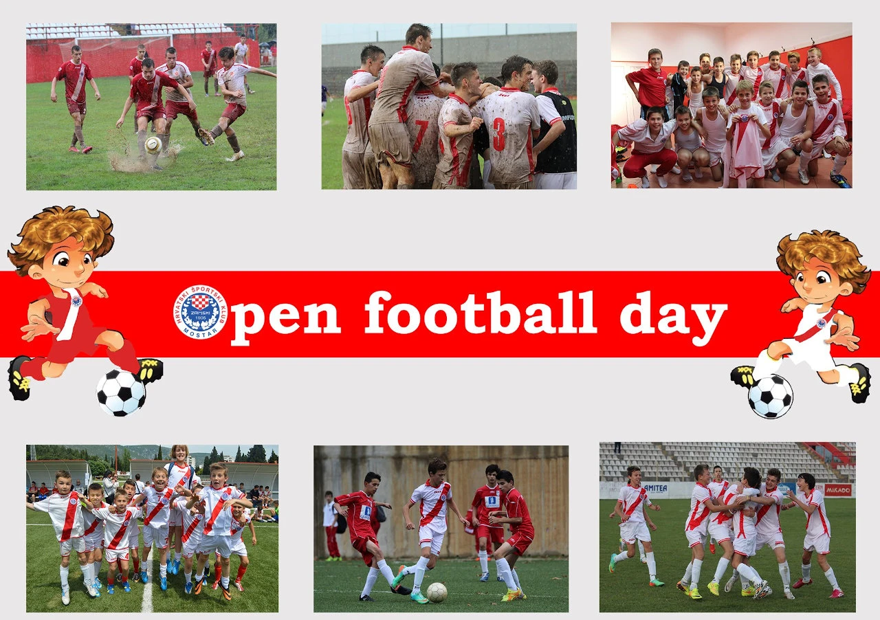 I ove godine Open football day u Školi HŠK Zrinjski Mostar