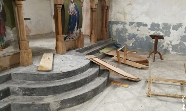 Divljali i uništavali po pravoslavnoj crkvi u Kupresu