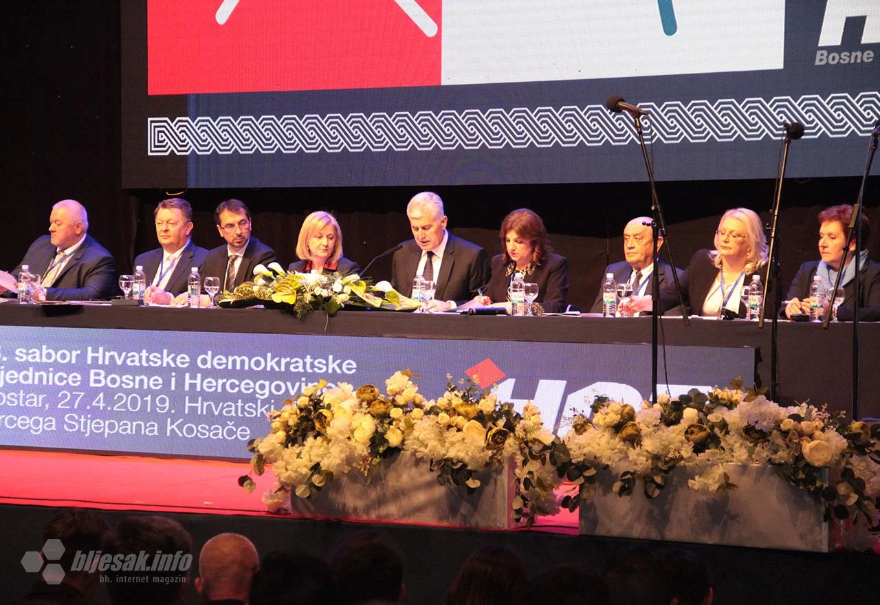Za predsjednika HDZ BiH ponovo izabran Dragan Čović