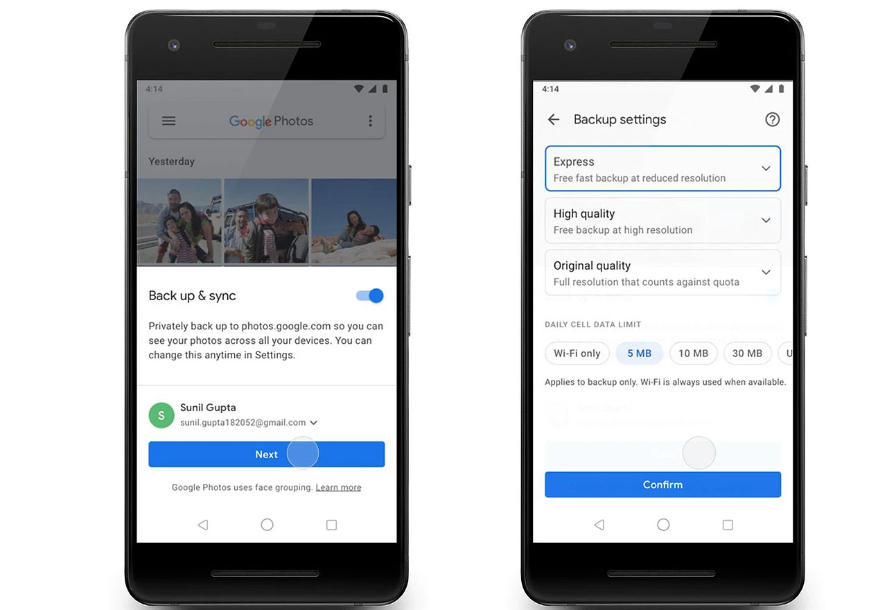 Google Photos dobiva opciju za brzi backup fotografija