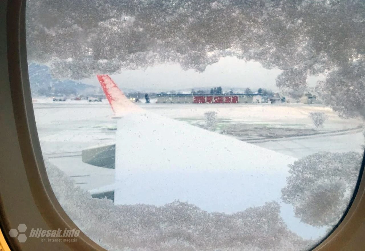 Otkazani letovi za Zagreb i Beč iz Sarajeva 
