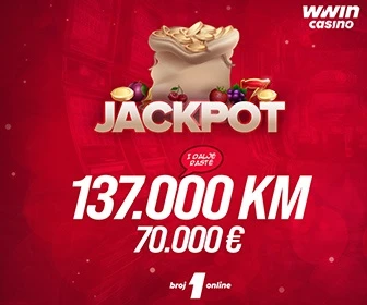 Jackpot – Zavrti za 137.000 KM