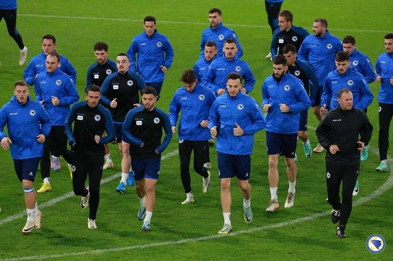Nogometaši BiH večeras protiv Luksemurga