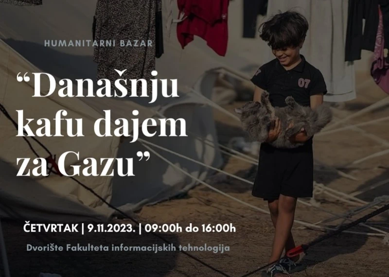 Mostar: Kava za Gazu