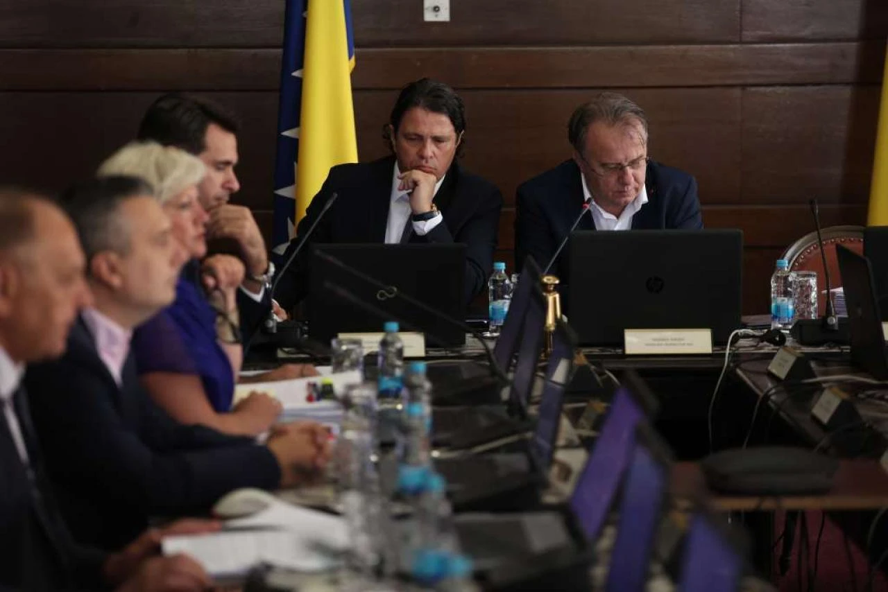 Sjednica Vlade Federacije BiH u Sarajevu