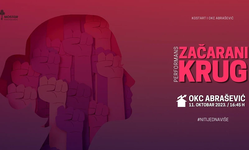 U Abraševiću performans ''Začarani krug''