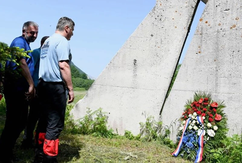 Milanović na Sutjesci: Partizani iz Dalmacije bili su borci za slobodu