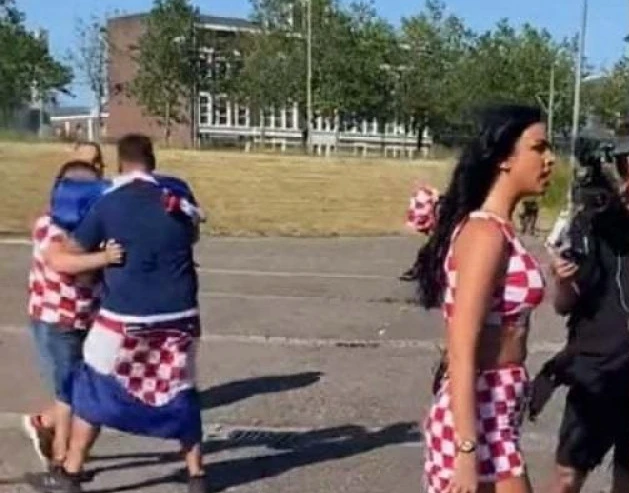 Hrvatski navijači potukli se zbog Ivane Knoll