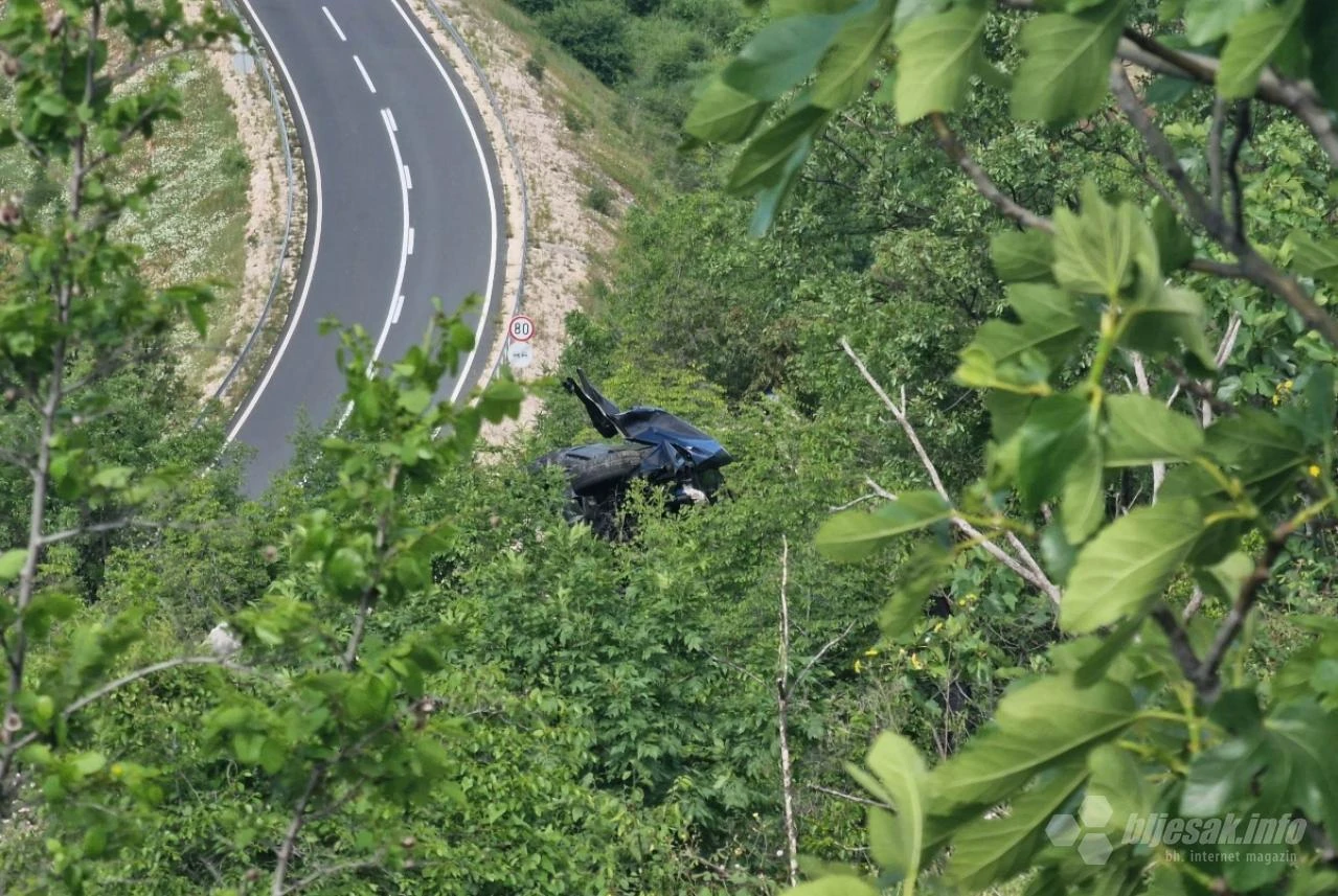 Detalji nesreće na cesti prema Širokom: Ozlijeđene četiri osobe