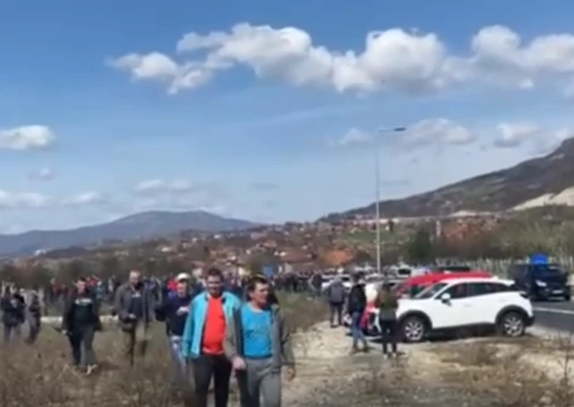 Rudari probili policijski kordon, jedan rudar ozlijeđen
