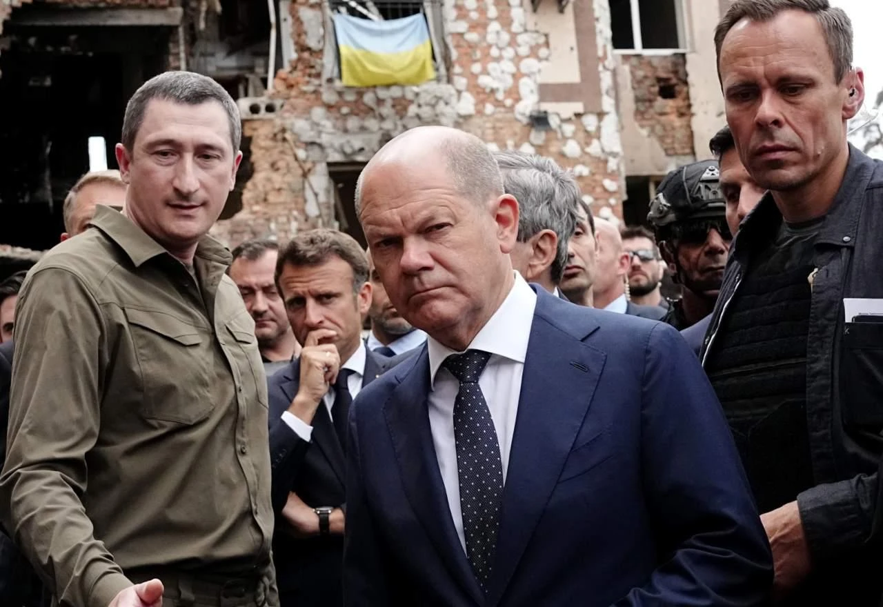 Njemački kancelar: Europa će nastaviti slati oružje u Ukrajinu