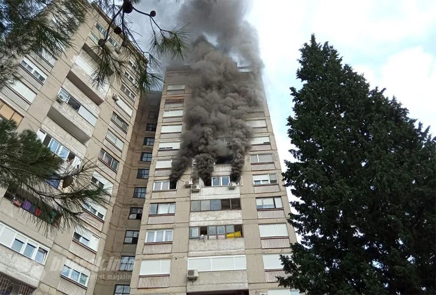 Mostar: Vatrena buktinja u Zvjezdari