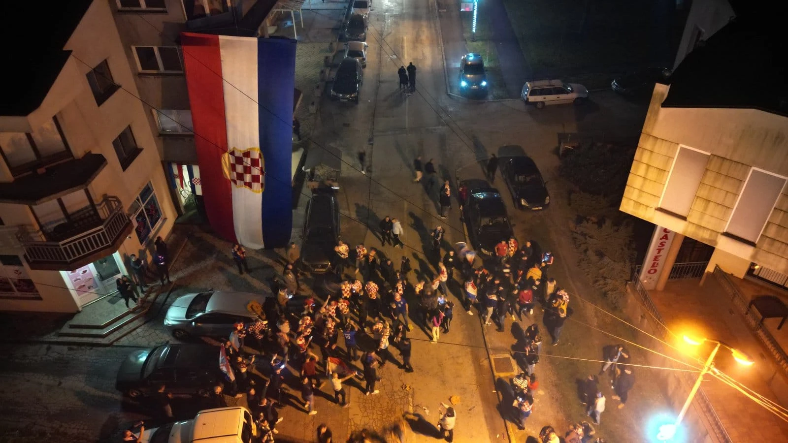 FOTO: Busovača slavi pobjedu Hrvatske