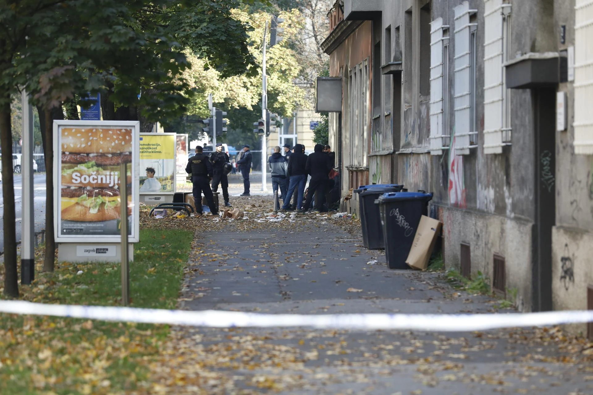  Tučnjava BBB-a i Torcide u centru Zagreba