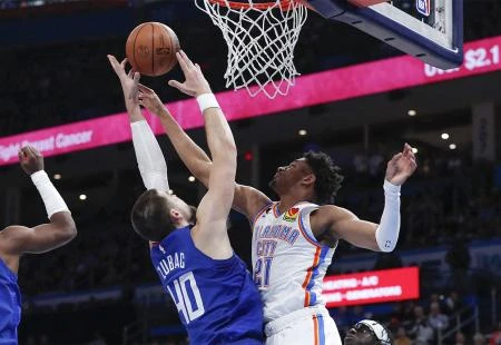 Zubčevih 18 skokova u drugom porazu Clippersa od Thundera