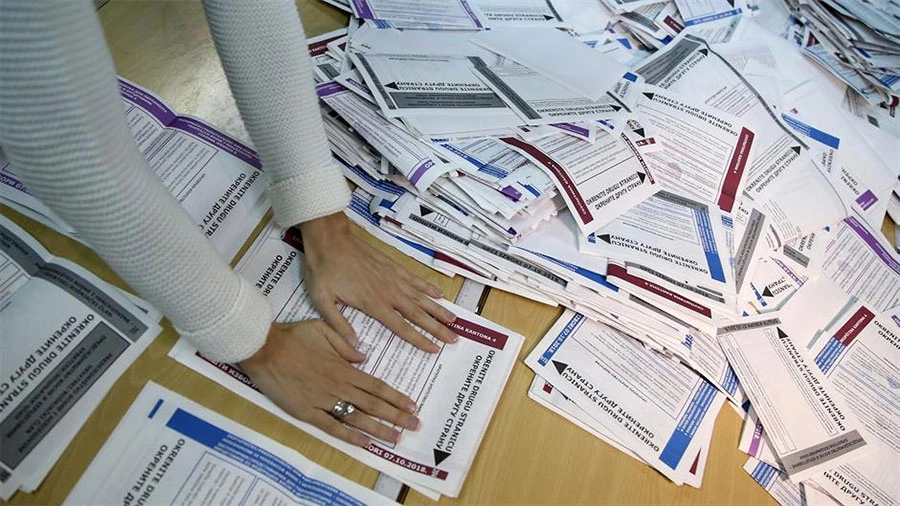Pronađeno 36 krivotvorenih glasačkih listića